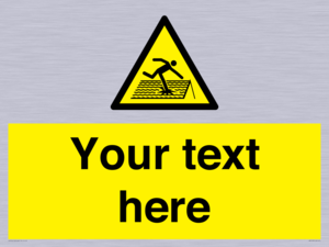 Custom Figure on Roof Sign